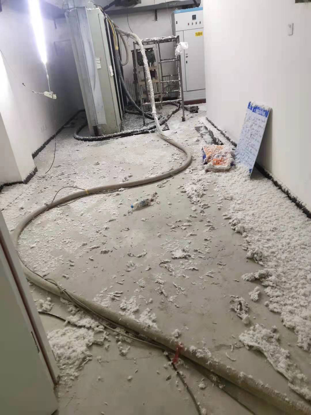 无机纤维喷涂